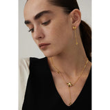 Four Leaf Luck Drop Earrings For Women Engagement Jewelry
