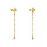Four Leaf Luck Drop Earrings For Women Engagement Jewelry