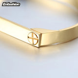 Personalized Engraved Flat Bar Cuff Bracelet Stainless Steel Bangle