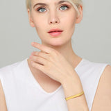 Personalized Engraved Flat Bar Cuff Bracelet Stainless Steel Bangle