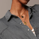 Personalized Engraved Name Necklace Stainless Steel Pendant Necklaces