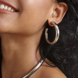 Pipe Hoop Earrings For Women Piercing Earings Boucle Oreille Femme E211289
