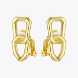 Punk Link Chain Ear Cuff Clip On Earrings Rock No Piercing EC191048
