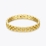Punk Watchband Bracelet Stainless Steel B2165