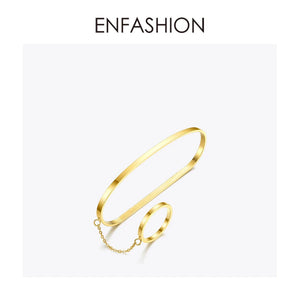 Stainless Steel Ring Bracelet Bangle Jewelry for Women