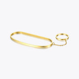 Stainless Steel Ring Bracelet Bangle Jewelry for Women