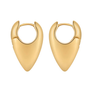 Geometric Cone Stud Earrings Piercing for Women