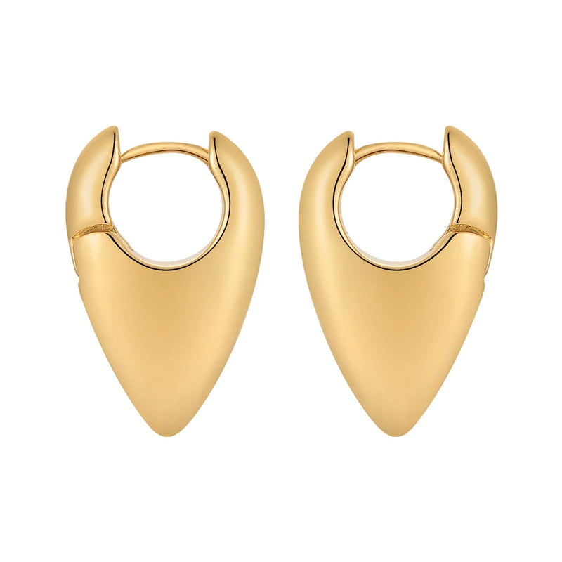 Geometric Cone Stud Earrings Piercing for Women