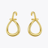 Knot Ear Cuff Clip On Earrings For Women Curved Earings Jewelry E1199