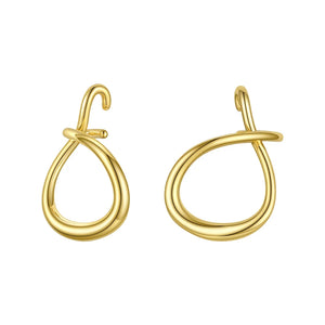 Knot Ear Cuff Clip On Earrings For Women Curved Earings Jewelry E1199