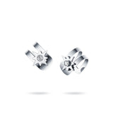 Star Ear Cuff Stainless Steel Earrings Zircon Earrings E211260