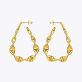 Raindrops Hoop Earrings For Women E211273