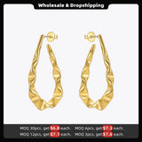 Raindrops Hoop Earrings For Women E211273