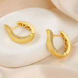 ZFSILVER S925 Silver Diamond-set Earrings Women Gift