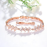 Cubic Zircon Crystal Bracelets For Women Wedding Party Gift