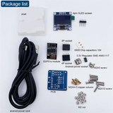 DIY Mini Clock Kit OLED Display Soldering Project