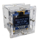 DIY Mini Clock Kit OLED Display Soldering Project