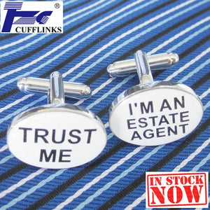 ESTATE AGENT Cufflink Cuff Link 2 Pairs