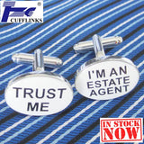 ESTATE AGENT Cufflink Cuff Link 2 Pairs