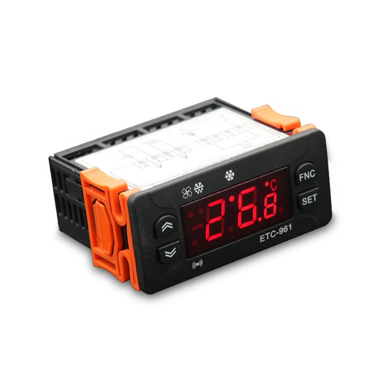 ETC-961 Temp Controller Humidity Control Thermometer Hygrometer Alarm 220V