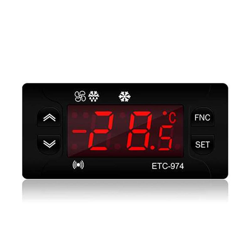 ETC-974 Mini Temp Controller Regulator Dual Sensor