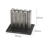Adjustable Shape Ingot Mould Silver Metal Forming Jewelry Tools