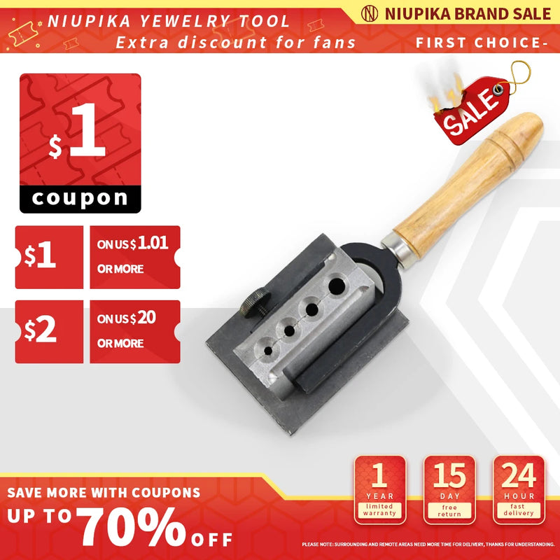 Adjustable Shape Ingot Mould Silver Metal Forming Jewelry Tools