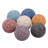 EUDORA 16mm Volcanic Stone Ball Aromatherapy Lock Cage Jewelry Accessories