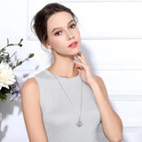 Crystal Cage Harmony Ball Musical Pendant Necklace