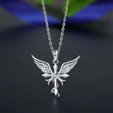 925 Silver Cross Pendant Necklace with Box, Fine Jewelry for Women Man