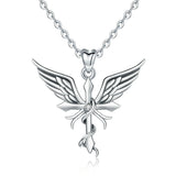 925 Silver Cross Pendant Necklace with Box, Fine Jewelry for Women Man
