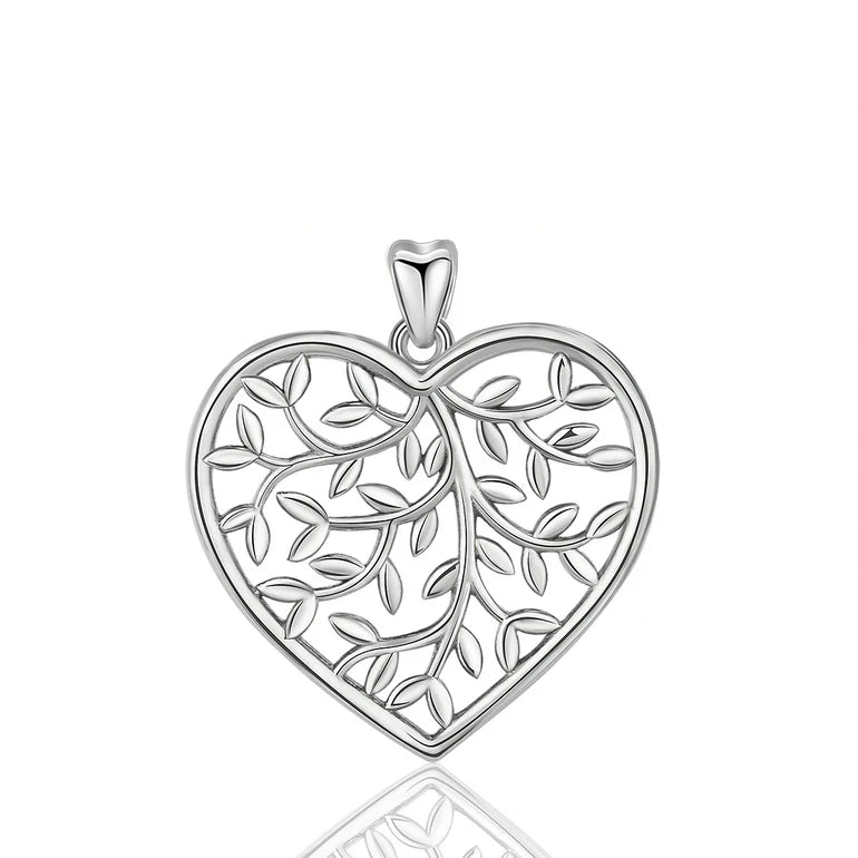 925 Silver Tree Of Life Pendant Necklace For Men Women