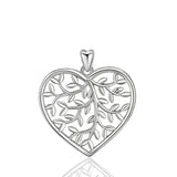 925 Silver Tree Of Life Pendant Necklace For Men Women