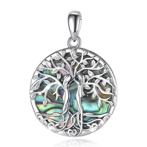 925 Silver Sisters Tree of Life Necklace Pendant Charm Gift