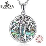 925 Silver Sisters Tree of Life Necklace Pendant Charm Gift