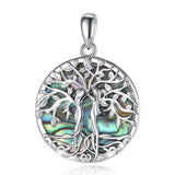 925 Silver Sisters Tree of Life Necklace Pendant Charm Gift