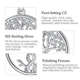 925 Silver Tree of Life Necklace Rowan Tree Charm with Chain or Pendant