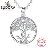 925 Silver Tree of Life Necklace Rowan Tree Charm with Chain or Pendant