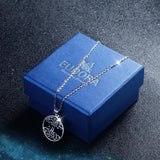 925 Silver Celtic Knot Tree Of Life Pendant Necklace Men Women