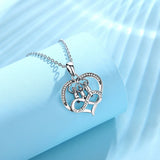 925 Sterling Three Sisters Forever Love Pendant Necklace For Soul sister