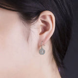 925 Silver Celtics Knot Tree Of Life Drop Earrings CYE027