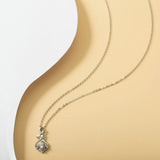 925 Silver Heart Pendant Necklace CZ Wedding Jewelry D220
