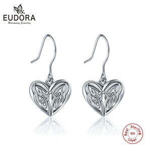 925 Silver Earrings Sterling silver Hook forever Drop Earring