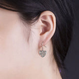 925 Silver Earrings Sterling silver Hook forever Drop Earring
