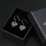 925 Silver Earrings Sterling silver Hook forever Drop Earring
