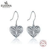 925 Silver Earrings Sterling silver Hook forever Drop Earring