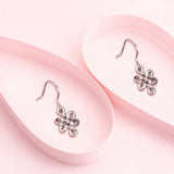 Vintage S925 Silver Earrings Irish Celtics Knot Dangles