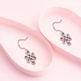 Vintage S925 Silver Earrings Irish Celtics Knot Dangles