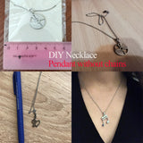 5 pcs Music Note Guitar Charm Pendant for Jewelry Making