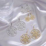 5pcs Metatron Cube Charms for Jewelry Making Pendant